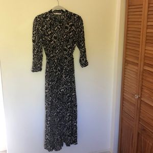 Zara Button Down Maxi Dress